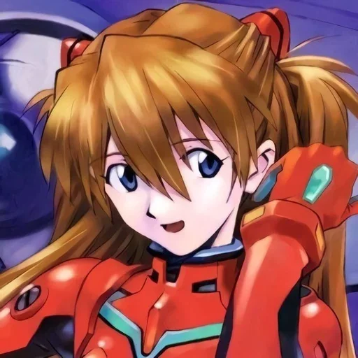 Sticker from the "Asuka Langley Soryu" sticker pack