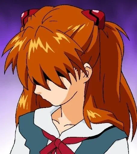 Sticker from the "Asuka Langley Soryu" sticker pack