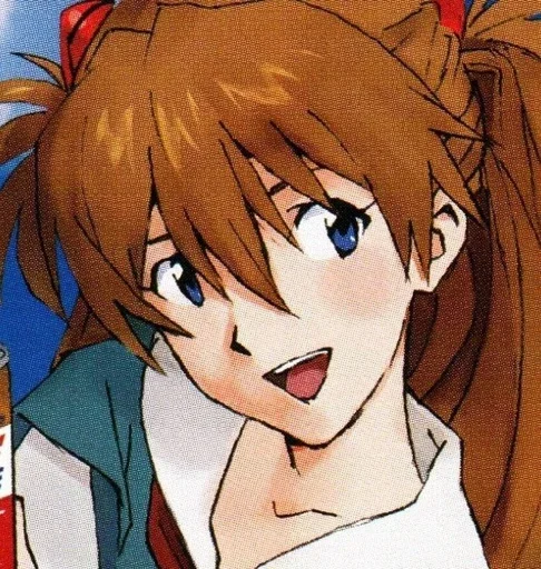 Sticker from the "Asuka Langley Soryu" sticker pack