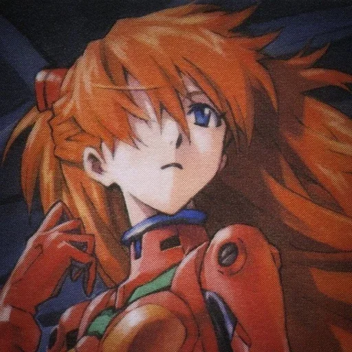 Sticker from the "Asuka Langley Soryu" sticker pack