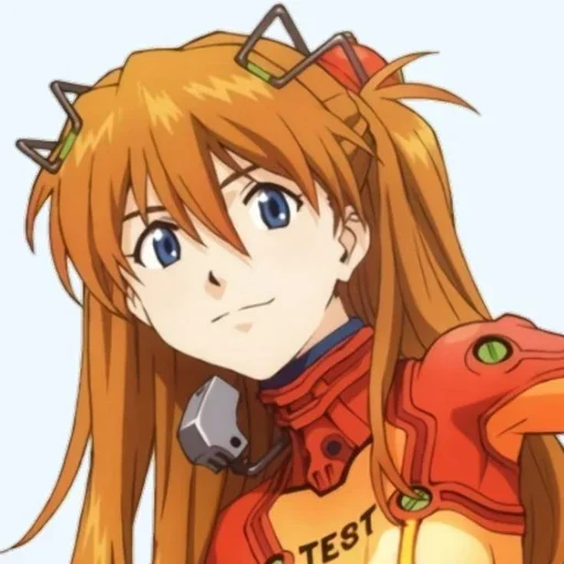 Sticker from the "Asuka Langley Soryu" sticker pack