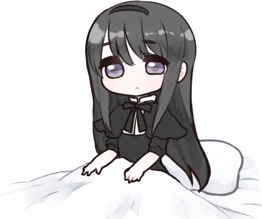 Sticker from the "Homura Akemi" sticker pack