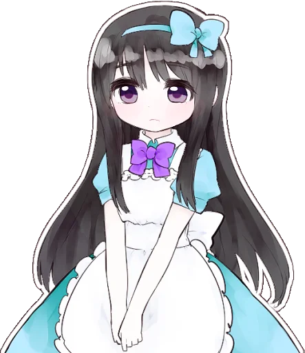 Sticker from the "Homura Akemi" sticker pack