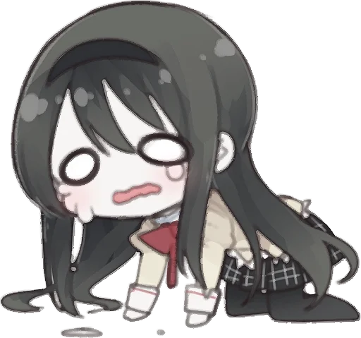 Sticker from the "Homura Akemi" sticker pack