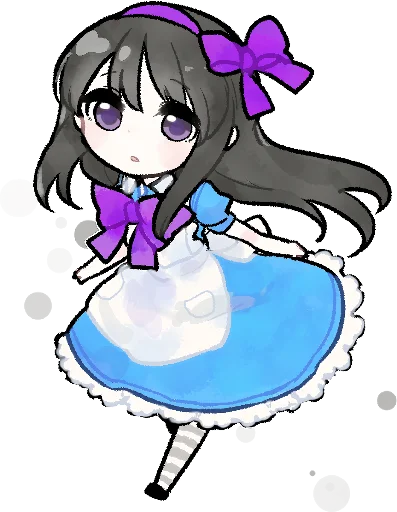 Sticker from the "Homura Akemi" sticker pack