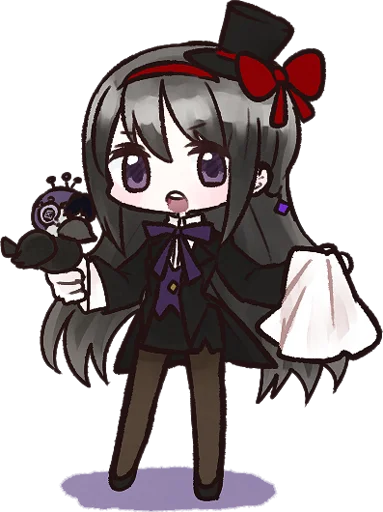 Sticker from the "Homura Akemi" sticker pack