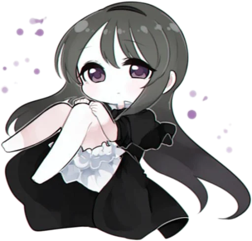 Sticker from the "Homura Akemi" sticker pack