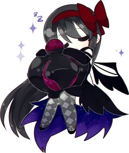 Sticker from the "Homura Akemi" sticker pack