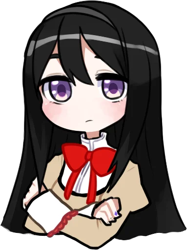 Sticker from the "Homura Akemi" sticker pack