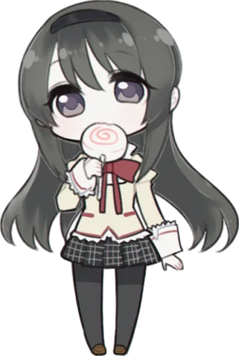 Sticker from the "Homura Akemi" sticker pack