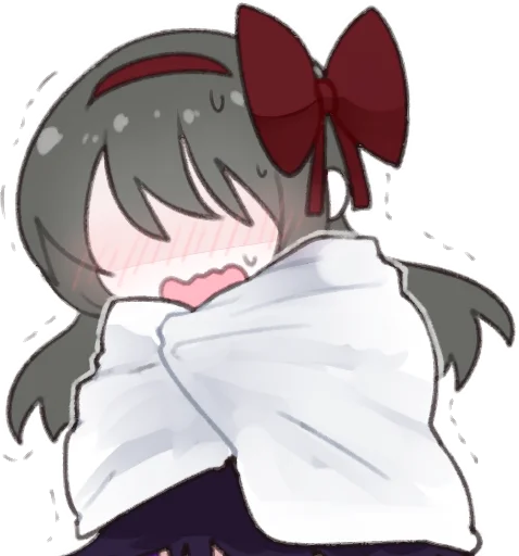 Sticker from the "Homura Akemi" sticker pack