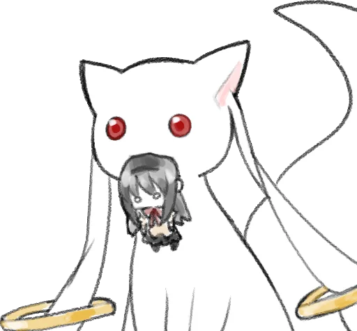 Sticker from the "Homura Akemi" sticker pack