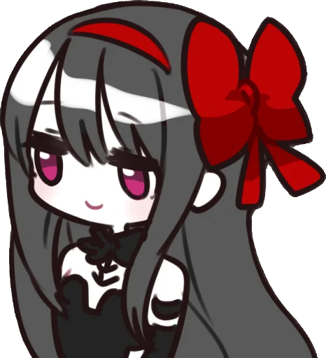 Sticker from the "Homura Akemi" sticker pack