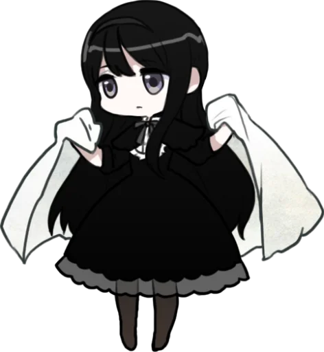 Sticker from the "Homura Akemi" sticker pack