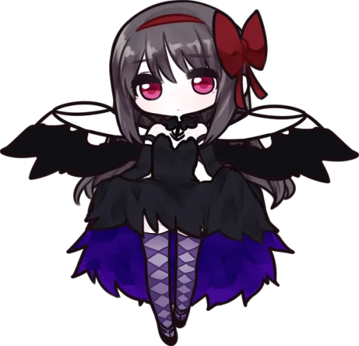 Sticker from the "Homura Akemi" sticker pack