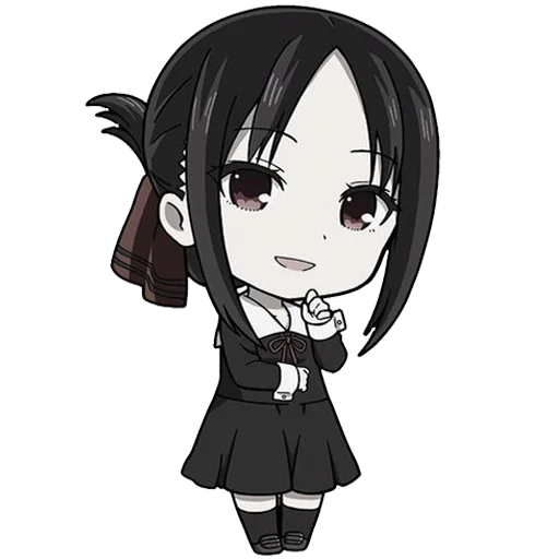 Sticker from the "Chibi chans" sticker pack