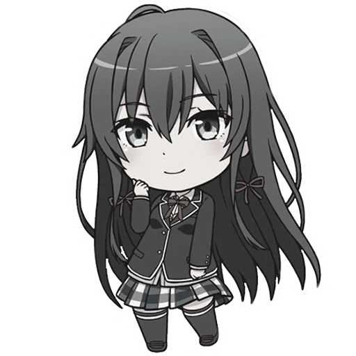 Sticker from the "Chibi chans" sticker pack