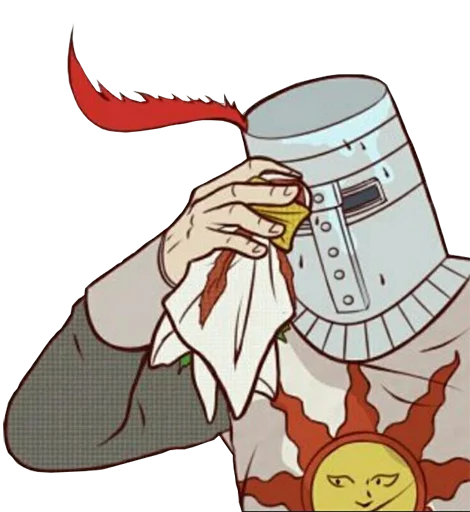 Sticker from the "Dark souls" sticker pack