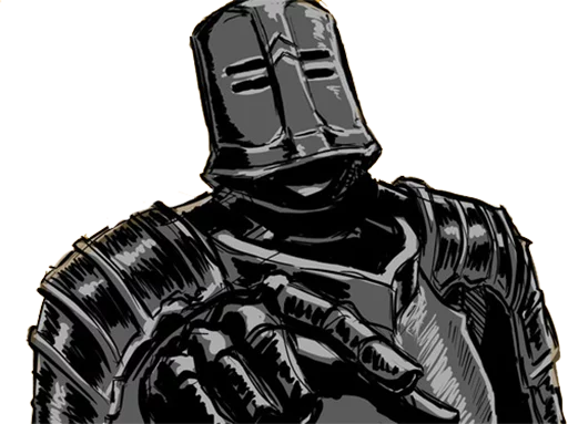 Sticker from the "Dark souls" sticker pack