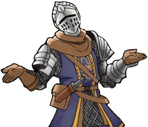 Sticker from the "Dark souls" sticker pack