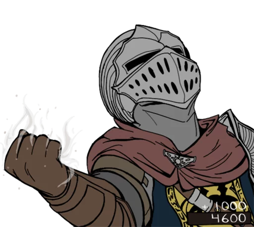 Sticker from the "Dark souls" sticker pack