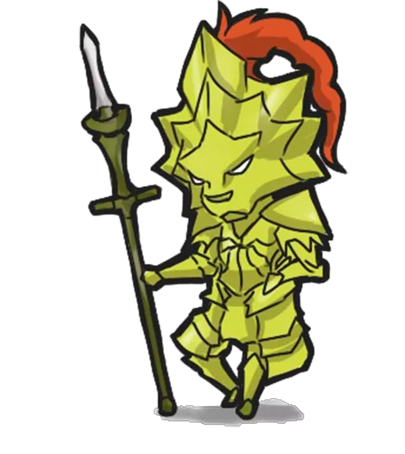 Sticker from the "Dark souls" sticker pack