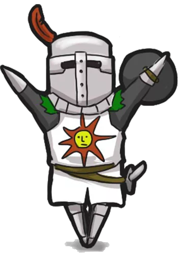 Sticker from the "Dark souls" sticker pack