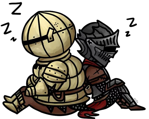 Sticker from the "Dark souls" sticker pack