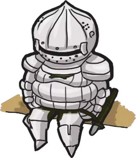 Sticker from the "Dark souls" sticker pack