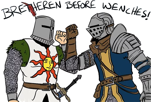 Sticker from the "Dark souls" sticker pack