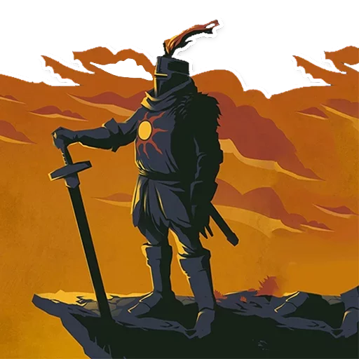 Sticker from the "Dark souls" sticker pack