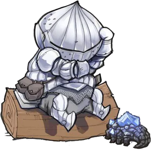 Sticker from the "Dark souls" sticker pack