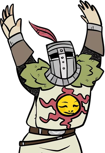 Sticker from the "Dark souls" sticker pack