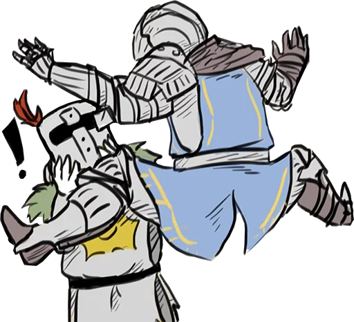 Sticker from the "Dark souls" sticker pack