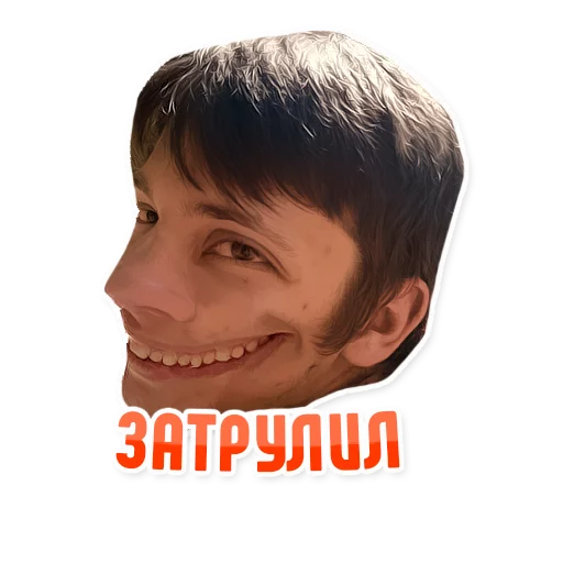 Sticker Дельфин под спайсом