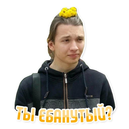 Sticker from the "Дельфин под спайсом" sticker pack