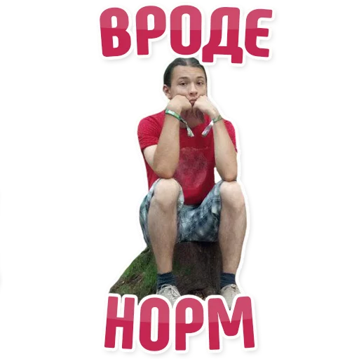 Sticker from the "Дельфин под спайсом" sticker pack