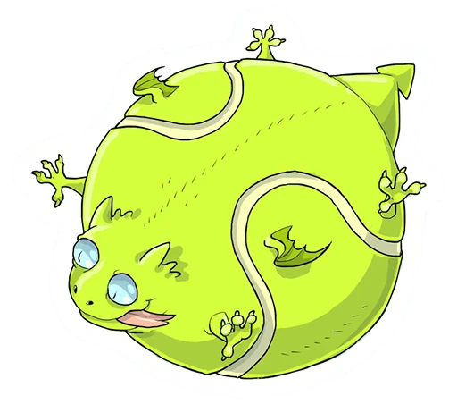 Sticker from the "DragonBuns (KODA)" sticker pack