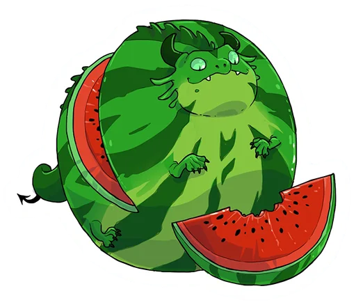 Sticker from the "DragonBuns (KODA)" sticker pack