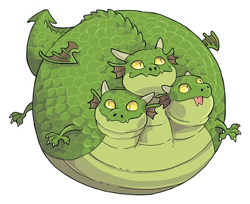 Sticker from the "DragonBuns (KODA)" sticker pack