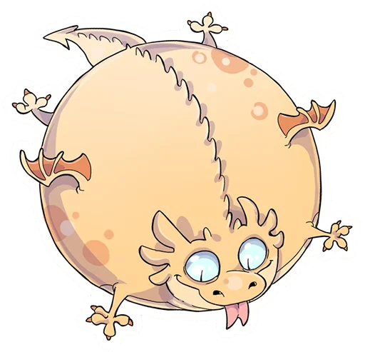 Sticker from the "DragonBuns (KODA)" sticker pack