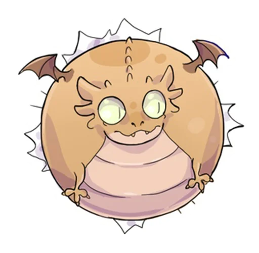 Sticker from the "DragonBuns (KODA)" sticker pack