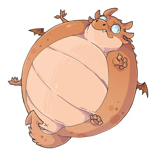 Sticker from the "DragonBuns (KODA)" sticker pack