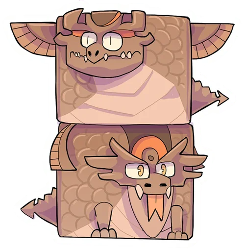 Sticker from the "DragonBuns (KODA)" sticker pack