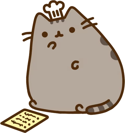 Sticker from the "Pusheen Vol. 2" sticker pack