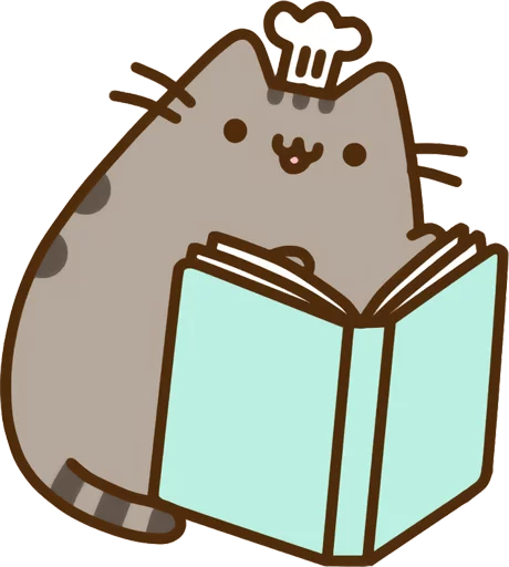 Sticker from the "Pusheen Vol. 2" sticker pack