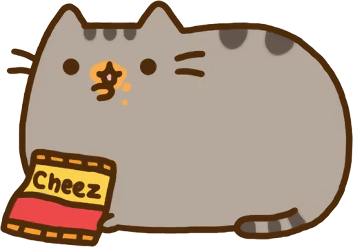 Sticker from the "Pusheen Vol. 2" sticker pack