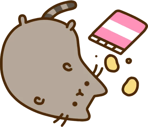 Sticker from the "Pusheen Vol. 2" sticker pack