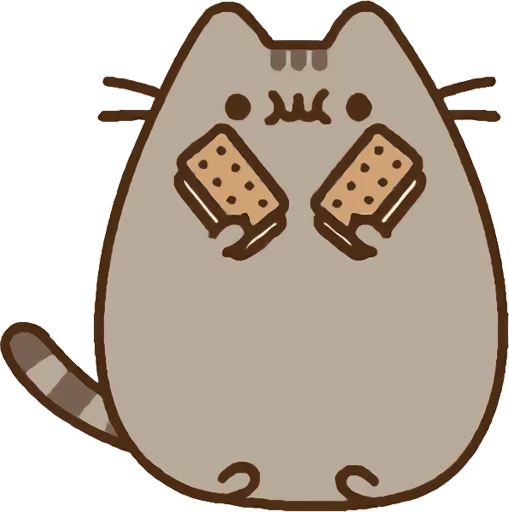 Sticker from the "Pusheen Vol. 2" sticker pack