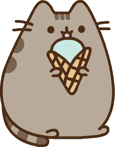 Sticker from the "Pusheen Vol. 2" sticker pack